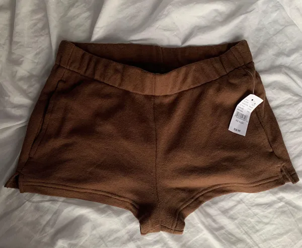 PacSun brown  sweatshorts - Image 2