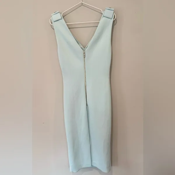 Ted Baker Mint Belliah Bow Shoulder Body-Con Dress Size 3/ US 6 1783 - Image 7