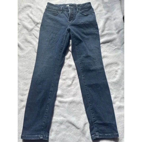 Good American GOOD LEGS STRAIGHT GLS270T BLUE007 Size 2/26 - Image 8