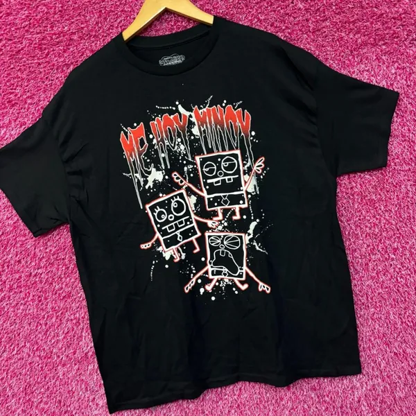Sponge Bob Me Hoy Minoy Nickelodeon Tshirt size XL - Image 3