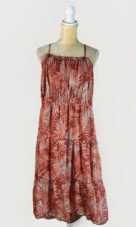 No Boundaries Ruffle High Low Dress, Wlomen's and Women's Plus size XXXL - Image 2