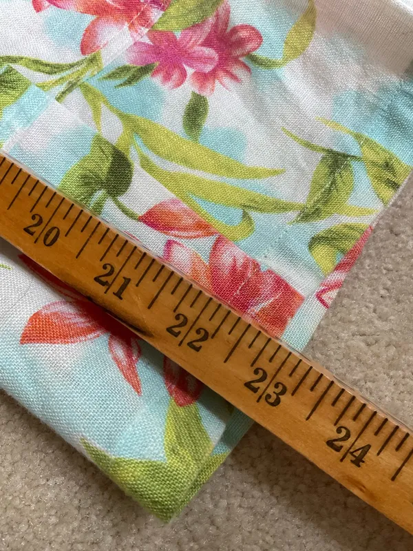 Dandy Worldwide Linen tropical capri pants Hawaiian pockets - Image 7