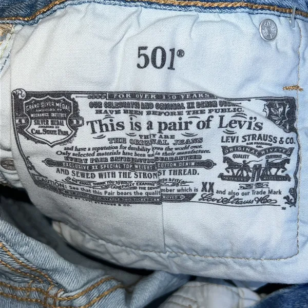 Levi’s Jean Shorts 501 - Image 3