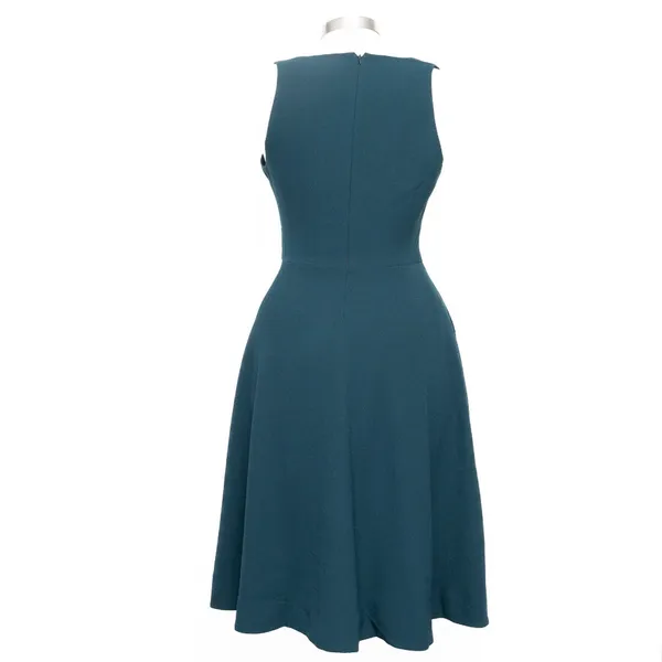 Dress the‎ Population - Catalina Crepe V-Neck Sleeveless A-Line Dress - Image 3