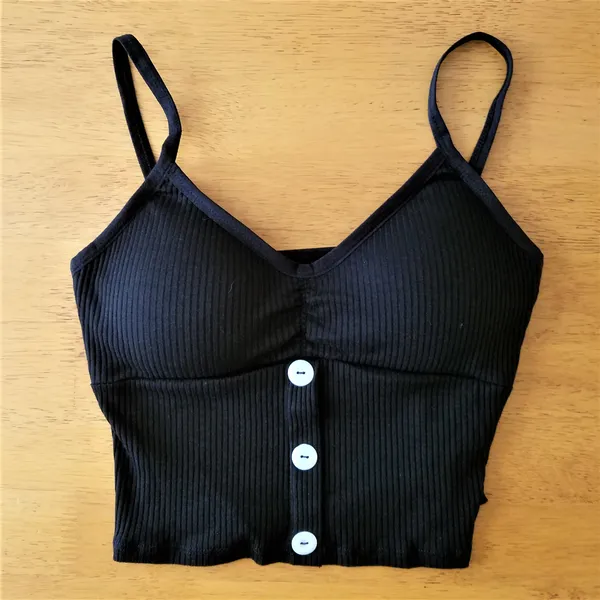 Super Cute Sexy Padded Bra, Tank Top NWOT - Image 3
