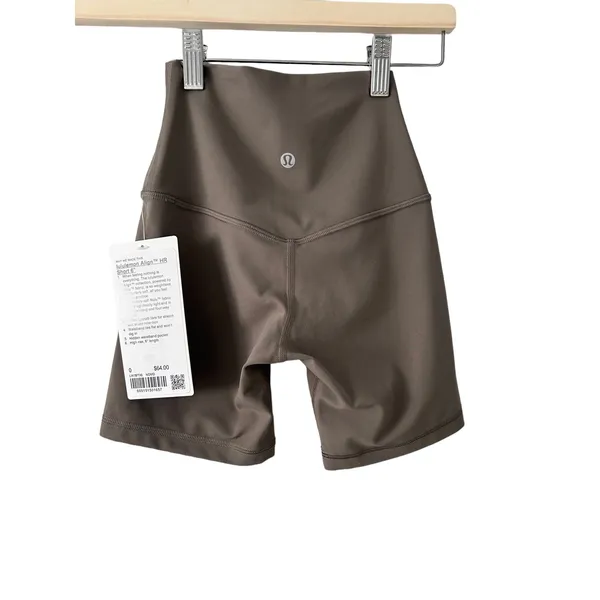 lululemon Align™ High-Rise Short 6" Nomad Size 0 NWT - Image 6