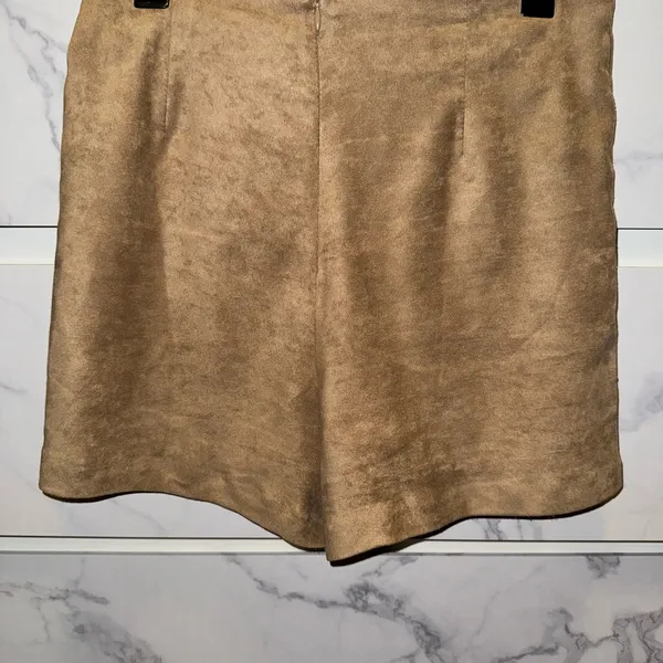 fab'rik Fabric suede skort - skirt shorts - Image 6