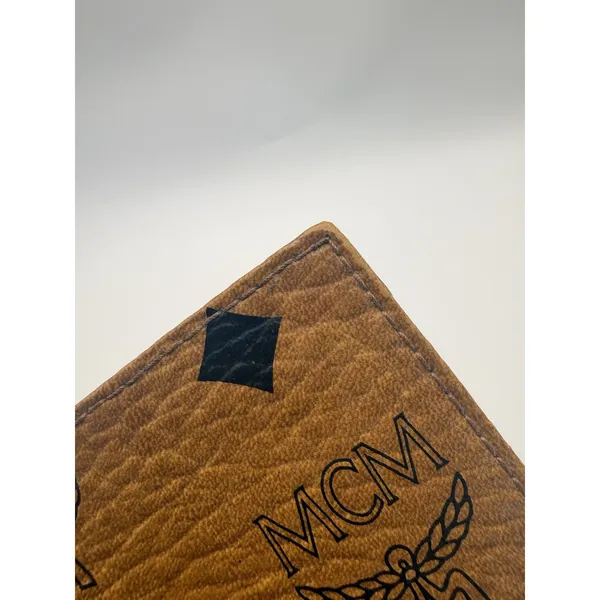 Mcm Vintage Monogram Visetos Bifold Wallet Slim - Image 5