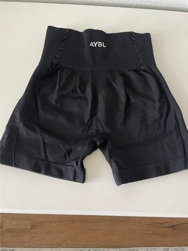 AYBL Black Empower Seamless Shorts - Image 2
