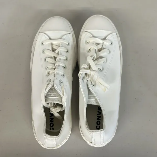 Converse CT sz10 WMN white all star lift platform sneaker shoe 564429c - Image 4