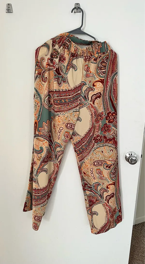 Elastic high waisted pants Multiple Size XL - Image 2