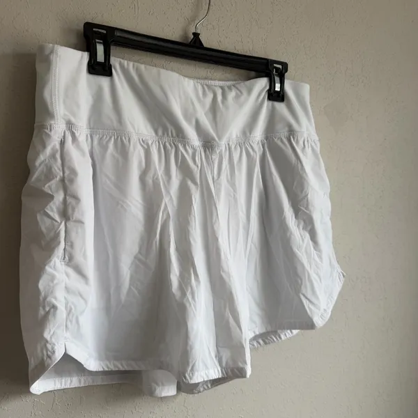 Spyder Active White Running Cycling Athletic Shorts Womens XL Classic Staple - Image 2