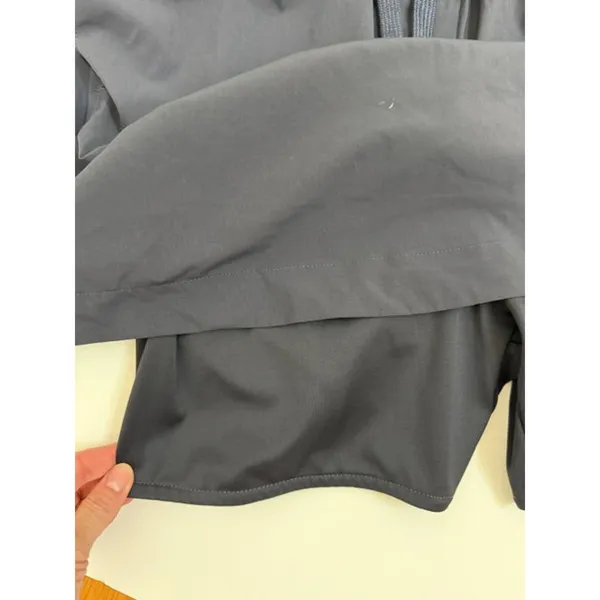 FLX Athleisure Gray Dress Built In Shorts Quarter Zip SzXL - Image 5