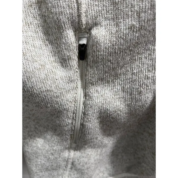 L.L.Bean Women’s Fleece Jacket Small Gray Full Zip Outdoor Casual - Image 10