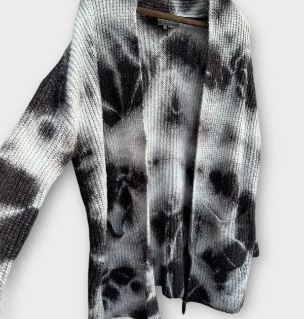 Avalon Tie Dye Oversized Knit Cardigan - Image 6
