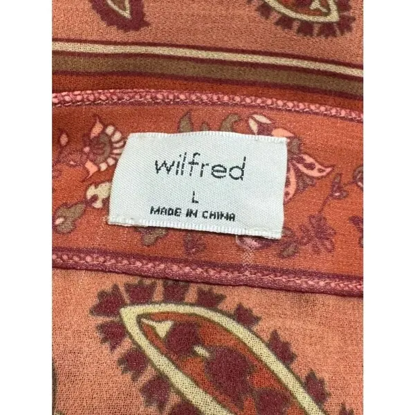 Aritzia Wilfred Handkerchief Print Dress Women’s Large - Image 3