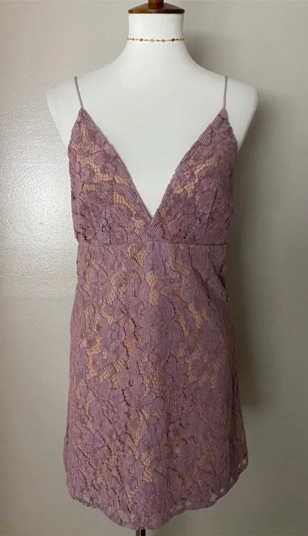 Night Shimmers Velvet Mini Dress - Image 4