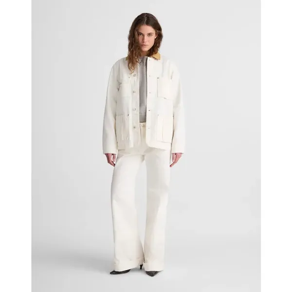 Madewell Benjamin Talley Smith The Fairview Barn Jacket in Chalk Wash Small NWT - Image 2