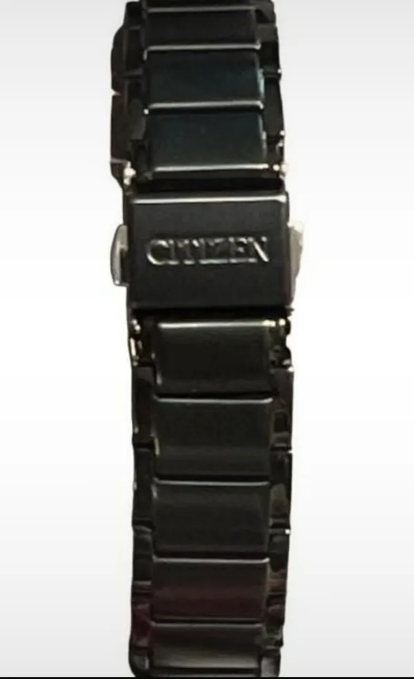 Citizen Eco-Drive Axiom Black Stainless Steel Watch - Image 4