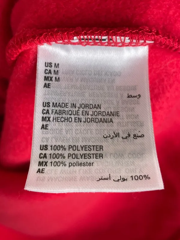 Style & Co Women's Polar Fleece Quarter Zip Mock Neck Sweatshirt Size Medium Red - Image 6