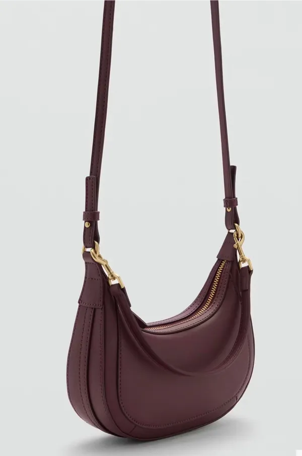 Mango Plum Mini Oval Bag - Image 5