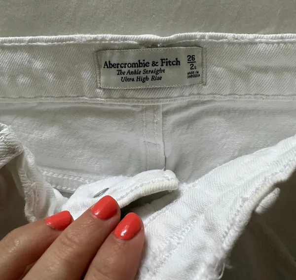 Abercrombie Ankle Straight Jeans - Image 2