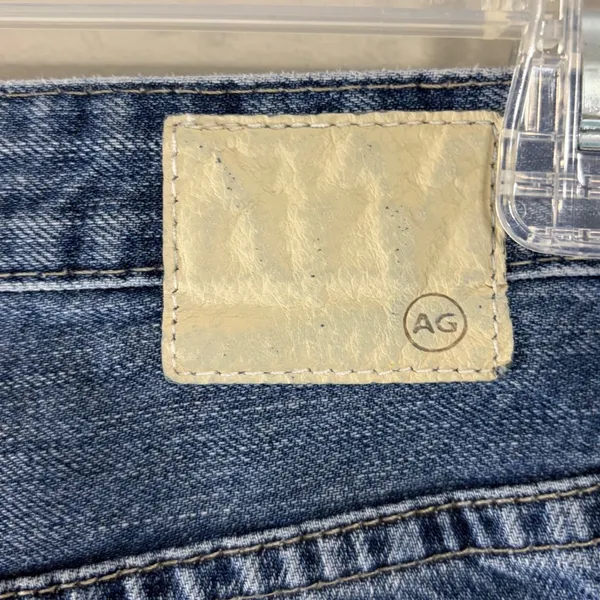 AG‎ Adriano Goldschmied The Phoebe High Rise Distressed Straight Leg Jeans 25R - Image 16