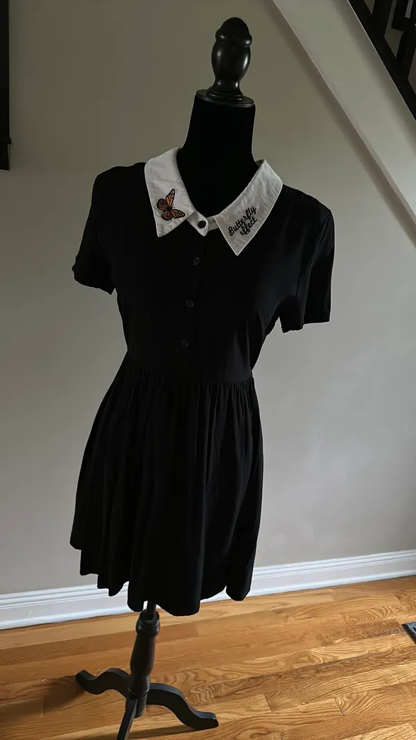 Dangerfield Butterfly Effect Dress Black Size 8 - Image 5
