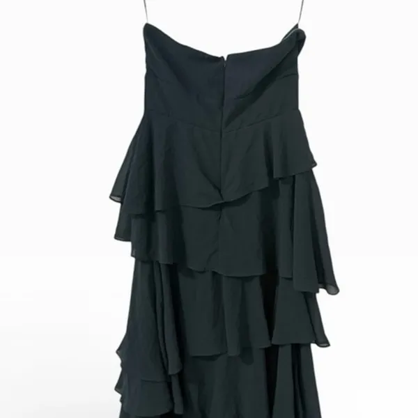 Lulus Gorgeous Essence Emerald Strapless Tiered Maxi Dress size M NWT - Image 7