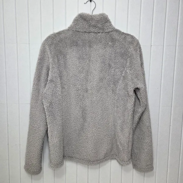 Patagonia Gray Fleece Teddy Pullover Size‎ M - Image 6