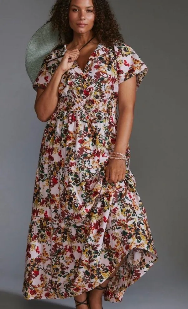Anthropologie NWT The Somerset Maxi Dress - Image 5