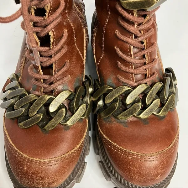 Kelsi Dagger Brooklyn Brave platform lug sole boots size 6‎ - Image 4