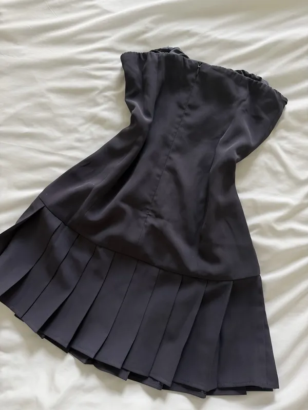 Princess Polly Grey Mini Dress - Image 5