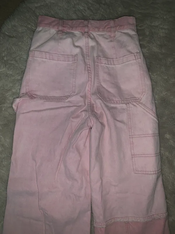 PacSun Pink Cargo Pants - Image 5