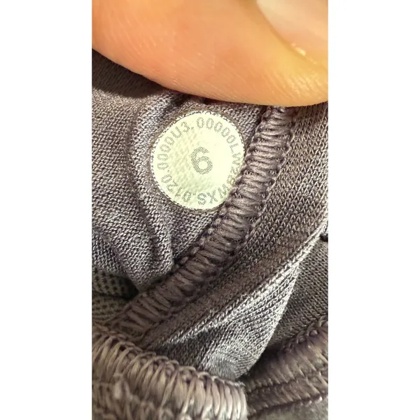Lululemon Flow Y Bra Nulu Diamond Dye Graphite Grey Bronze Green Size 6 - Image 5