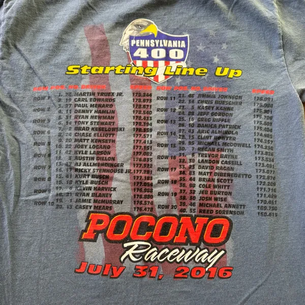 Pocono Raceway Graphic Tee - Image 3