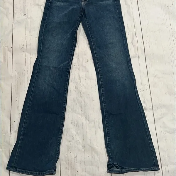 7 for all mankind blue flare jeans - Image 2