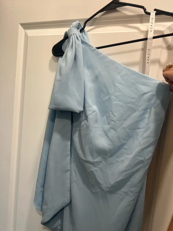 Formal Azazie Dress Blue - Image 4