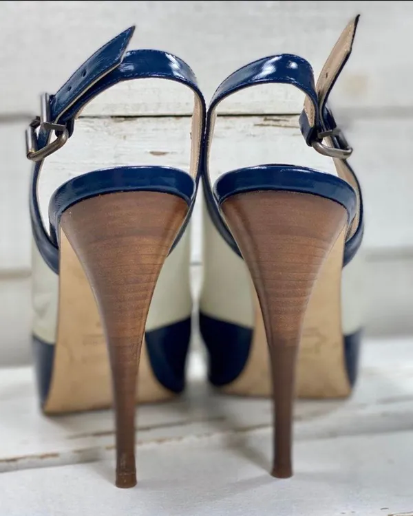 Fendi Open-Toe Ultra high heels - Image 5