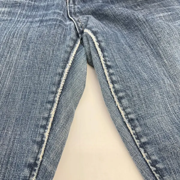 Y2K American Eagle Womens True Boot Jeans Size 6 Low Rise Stretch Indie McBling - Image 11
