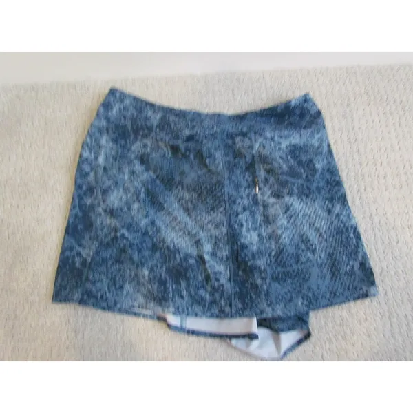 Columbia Skort‎ Small Blue Marble Print Active Hiking Skirt - Image 2