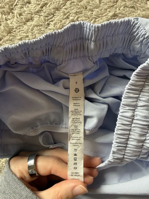 Lululemon Hotty Hot Shorts 4" 4 High-Rise periwinkle - Image 4