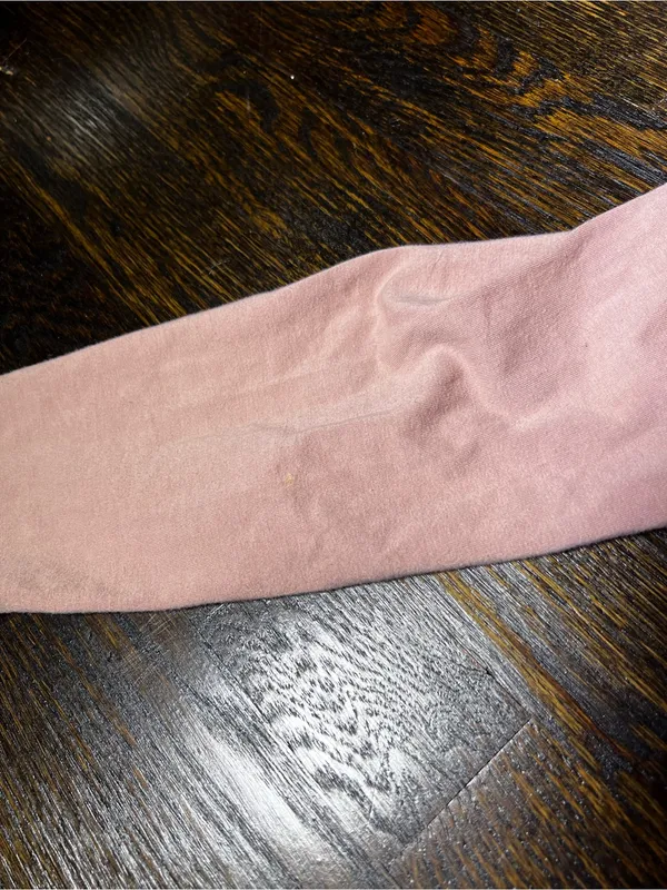 Urban Outfitters Light Pink / Mauve Ruched Long Sleeve Top Cropped Lace Medium - Image 10