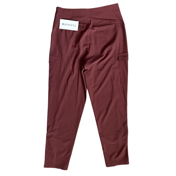 Athleta Uptown Ankle Pant Cognac Brown Size 6 - Image 5