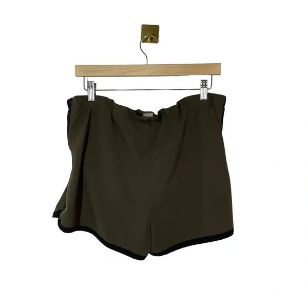 Lucy Active Womens Olive Green Lined Running Workout Shorts Athleisure Size M - Image 6