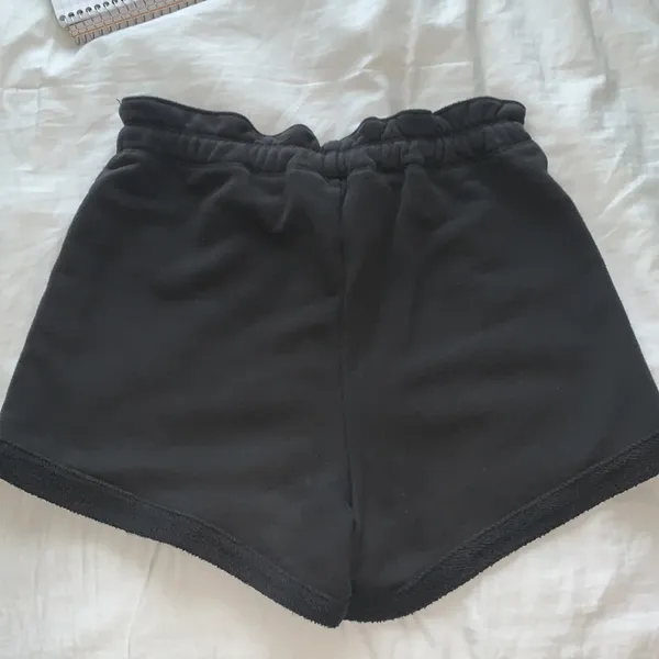 Abercrombie & Fitch Charcoal Gray Drawstring Shorts - Image 4