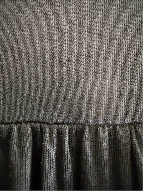 Size M (Regular) Halara Ribbed High Waisted Pocket Flare Flowy Maxi Casual Skirt - Image 5