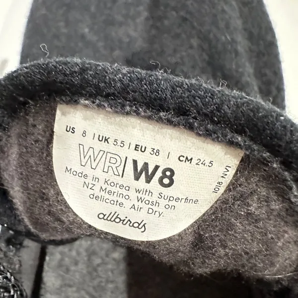 Allbirds Merino Wool Runners‎ - Size 8. - Image 3