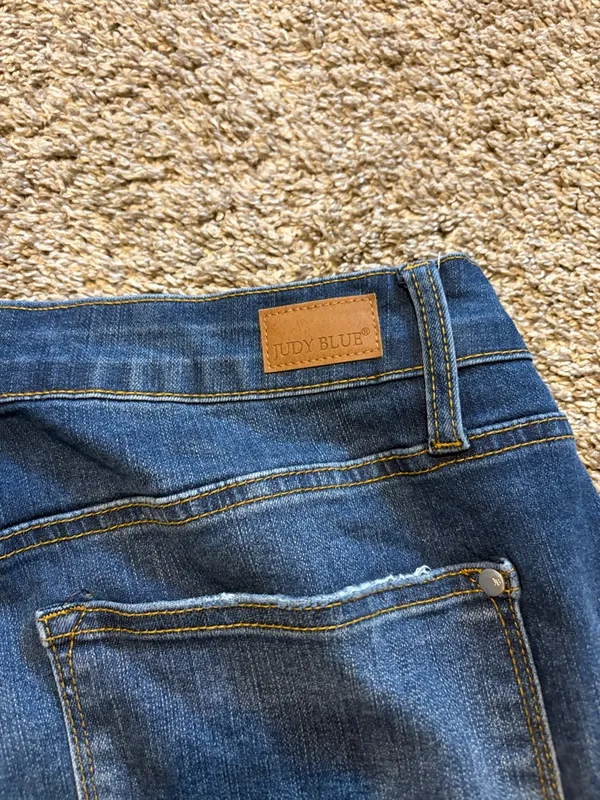 Judy Blue‎ Women’s High Rise Cool Denim Boyfriend Jeans 18W - Image 9