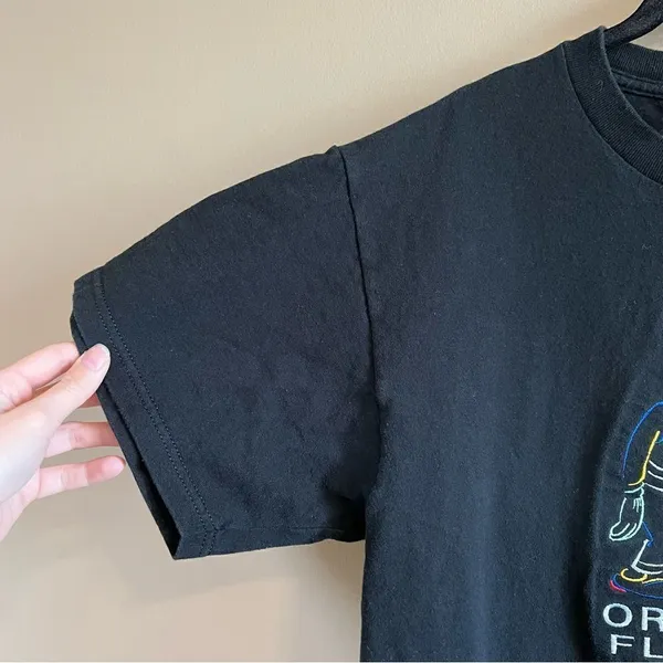 ✨ Disney‎ Black Embroidered Goofy Orlando Florida Shirt Large - Image 6